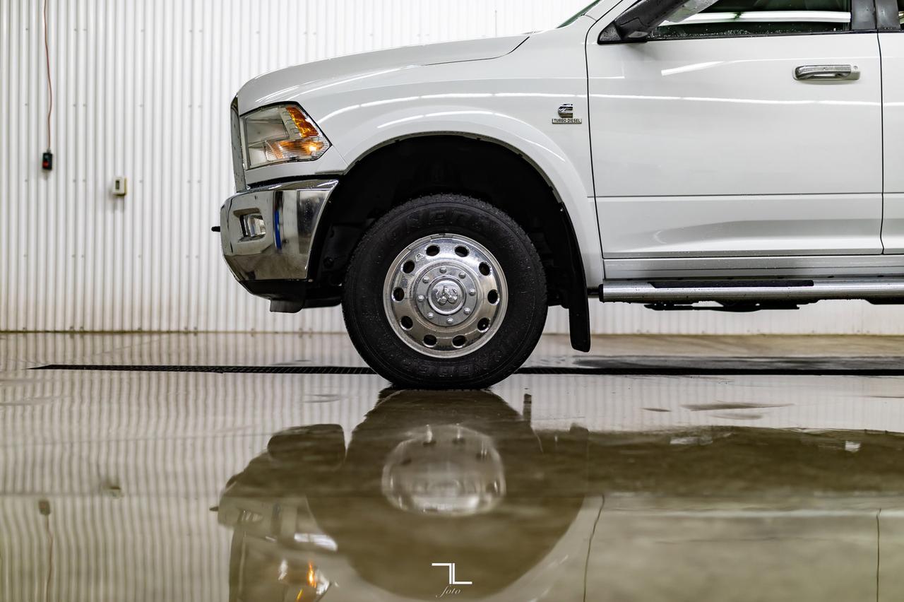 2012 Ram 3500 4x4 Mega Cab Limited Dually Diesel Leather Roof Nav Red Deer AB