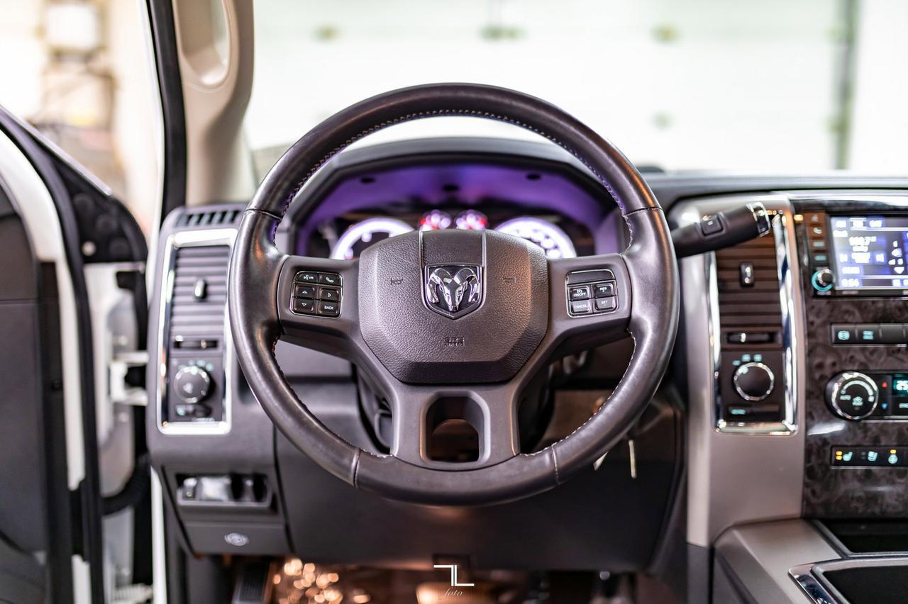 2012 Ram 3500 4x4 Mega Cab Limited Dually Diesel Leather Roof Nav Red Deer AB