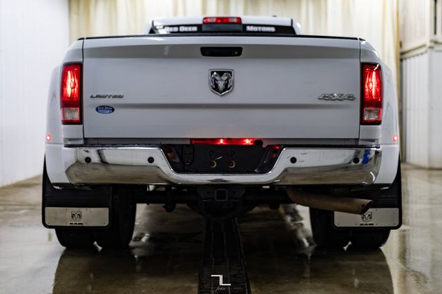 2012 Ram 3500 4x4 Mega Cab Limited Dually Diesel Leather Roof Nav Red Deer AB
