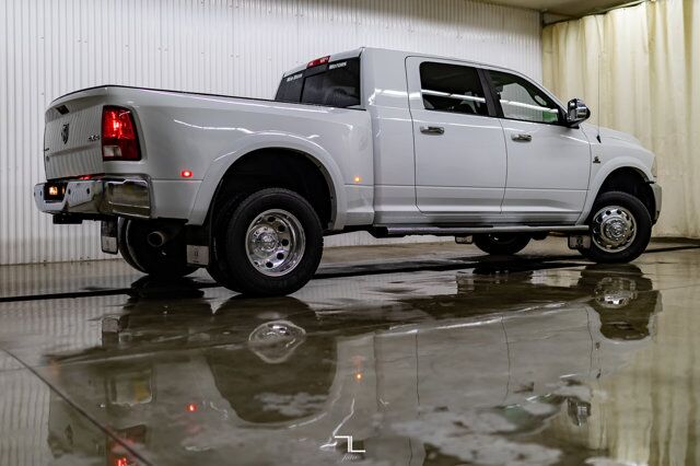 2012 Ram 3500 4x4 Mega Cab Limited Dually Diesel Leather Roof Nav Red Deer AB