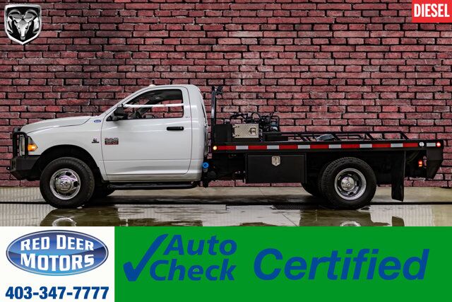 2012 Ram 3500 4x4 Reg Cab SLT Dually Deck Diesel Manual