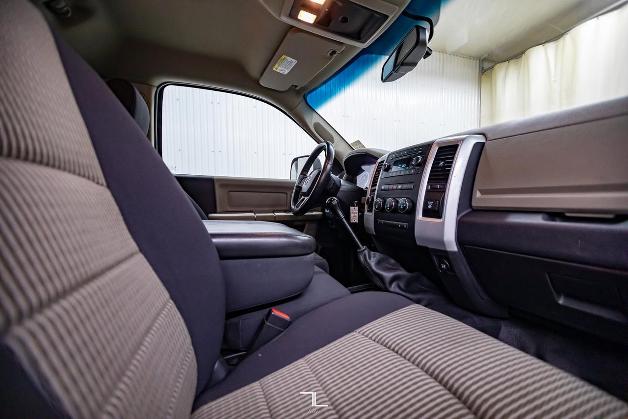 2012 Ram 3500 4x4 Reg Cab SLT Dually Deck Diesel Manual Red Deer AB