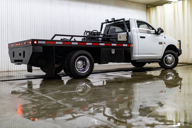2012 Ram 3500 4x4 Reg Cab SLT Dually Deck Diesel Manual Red Deer AB