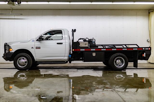 2012 Ram 3500 4x4 Reg Cab SLT Dually Deck Diesel Manual Red Deer AB