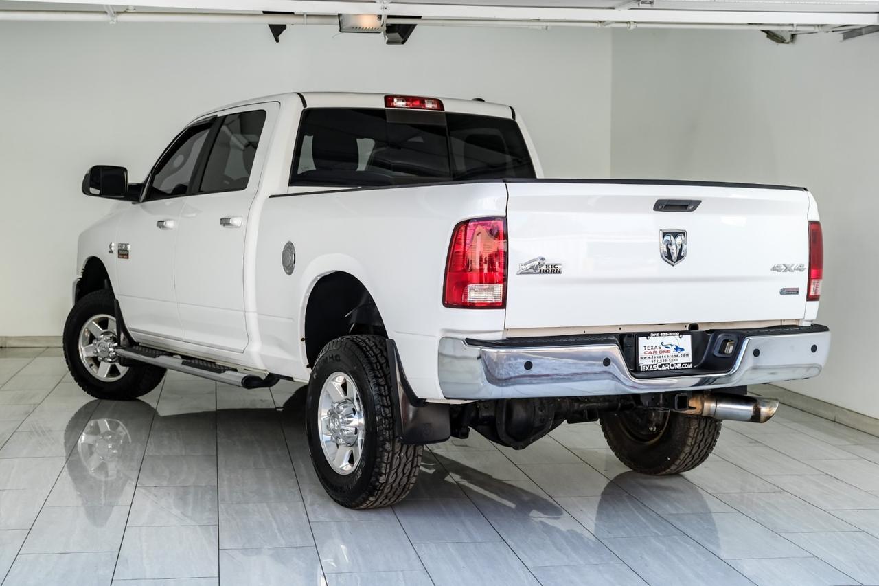 2012 Ram 3500 BIG HORN CREW CAB 4WD 6.7L DIESEL AUTOMATIC NAVIGATION REAR CAMERA BLUETOOTH Carrollton TX