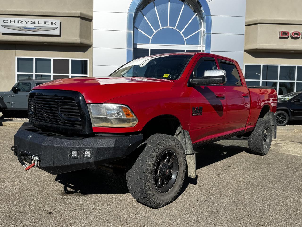 2012 Ram 3500 Laramie Crew Cab 4x4 | Rig Ready Ram | Cummins Diesel | Heated Seats | NAV | Backup Camera Redwater AB