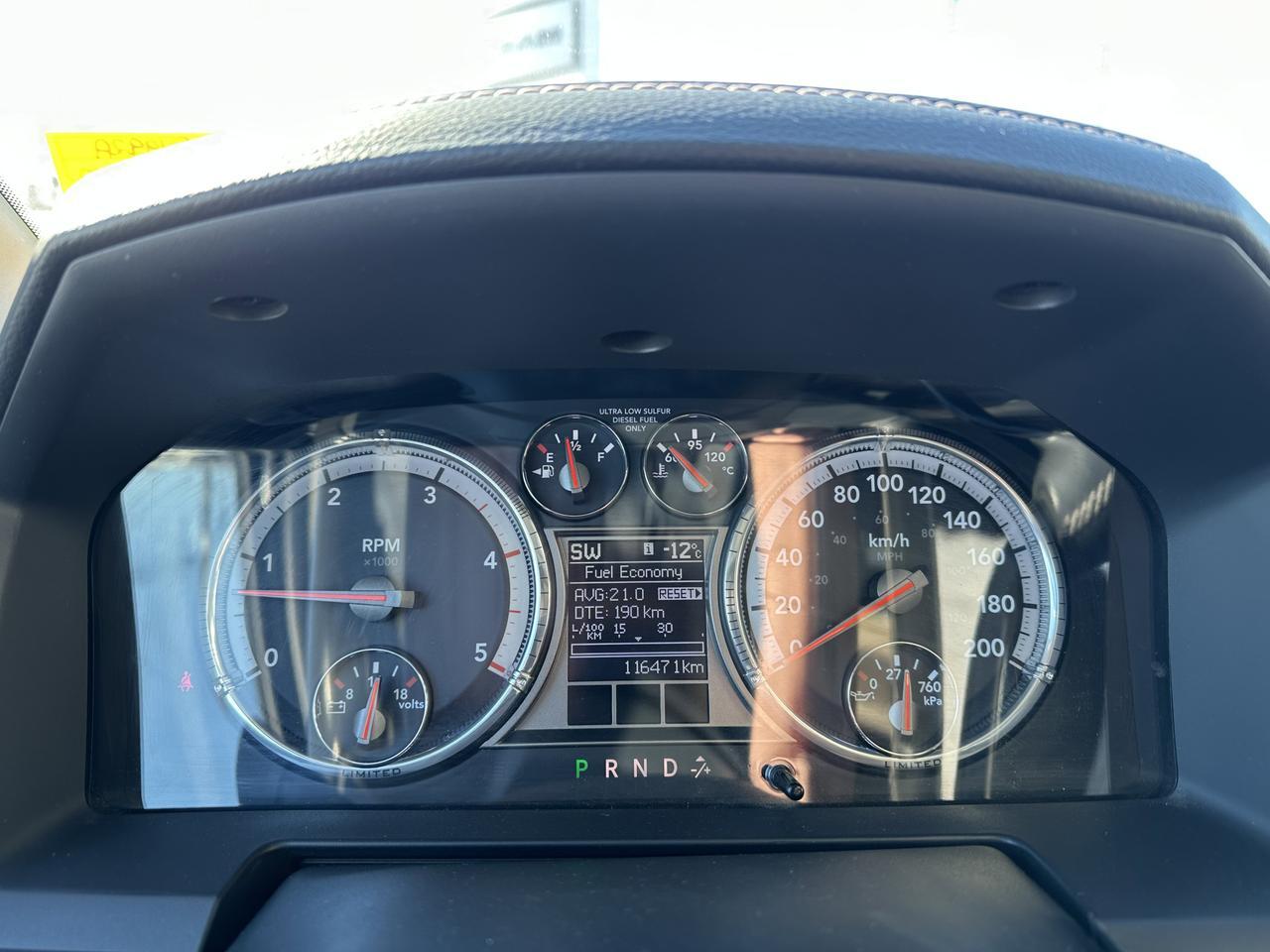 2012 Ram 3500 Laramie Limited | NOT DELETED | One Owner | Sun Roof | Leather | Heated & Cooled Seats Redwater AB