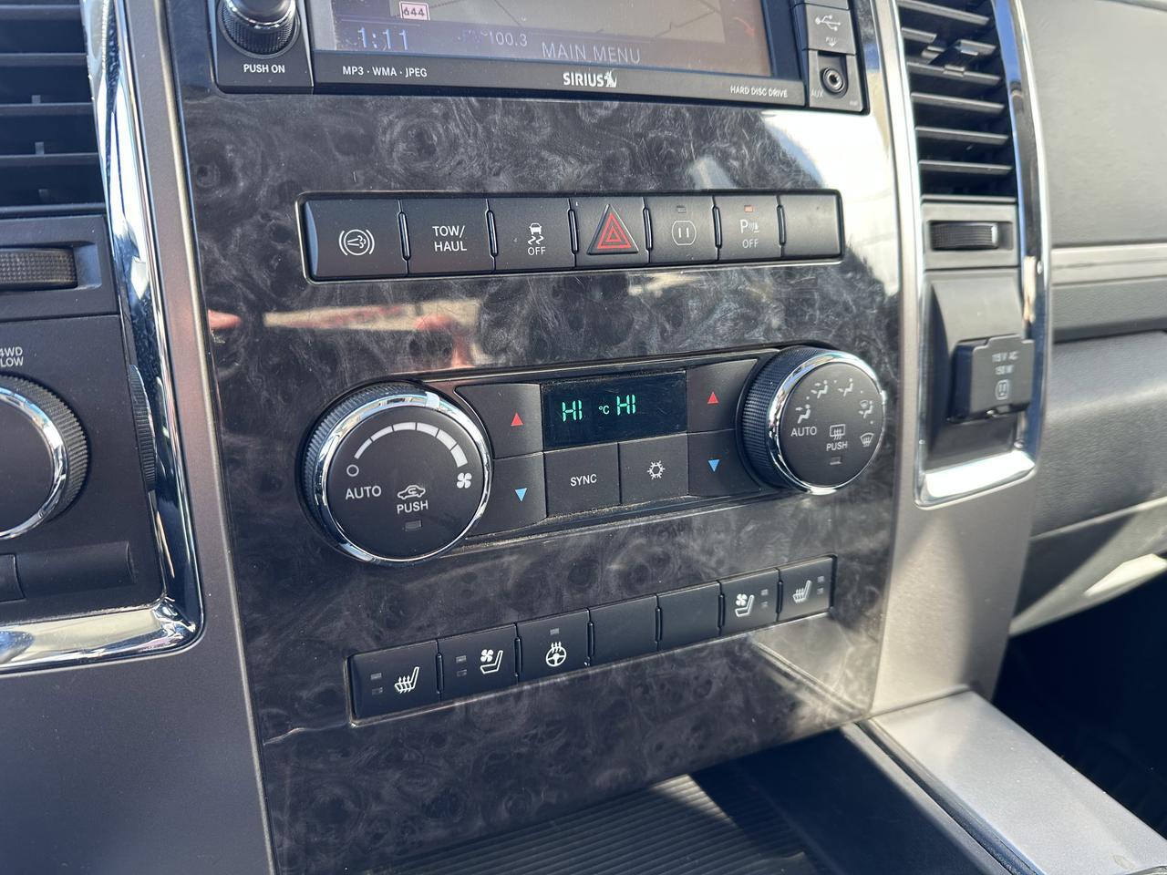 2012 Ram 3500 Laramie Limited | NOT DELETED | One Owner | Sun Roof | Leather | Heated & Cooled Seats Redwater AB