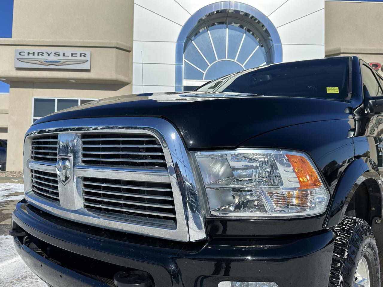 2012 Ram 3500 Laramie Limited | NOT DELETED | One Owner | Sun Roof | Leather | Heated & Cooled Seats Redwater AB