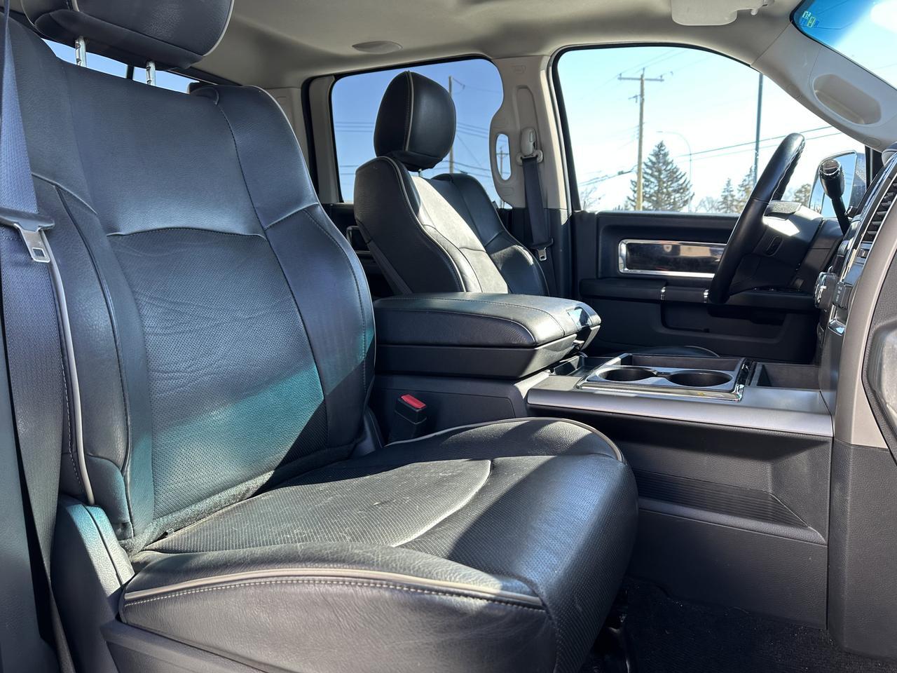 2012 Ram 3500 Laramie Limited | NOT DELETED | One Owner | Sun Roof | Leather | Heated & Cooled Seats Redwater AB