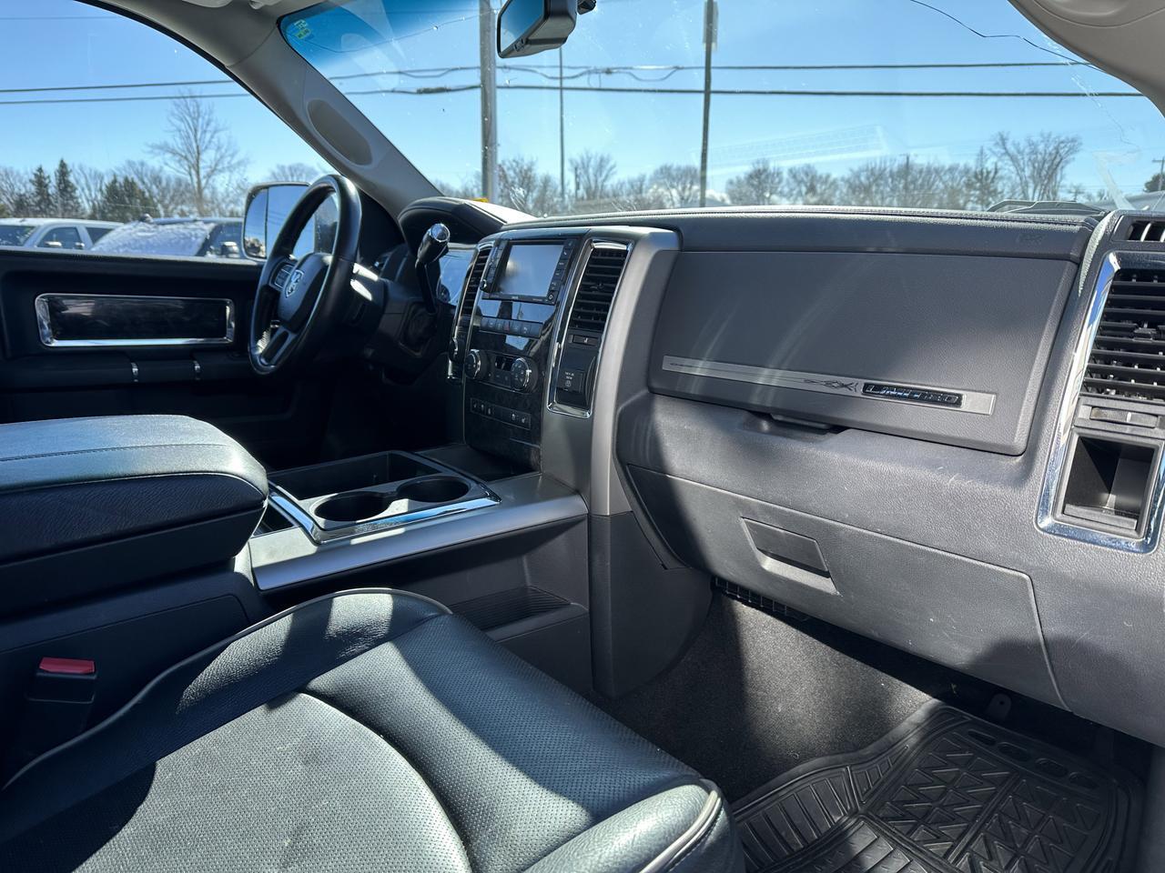 2012 Ram 3500 Laramie Limited | NOT DELETED | One Owner | Sun Roof | Leather | Heated & Cooled Seats Redwater AB