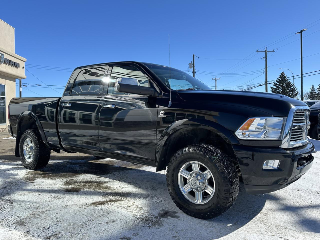 2012 Ram 3500 Laramie Limited | NOT DELETED | One Owner | Sun Roof | Leather | Heated & Cooled Seats Redwater AB
