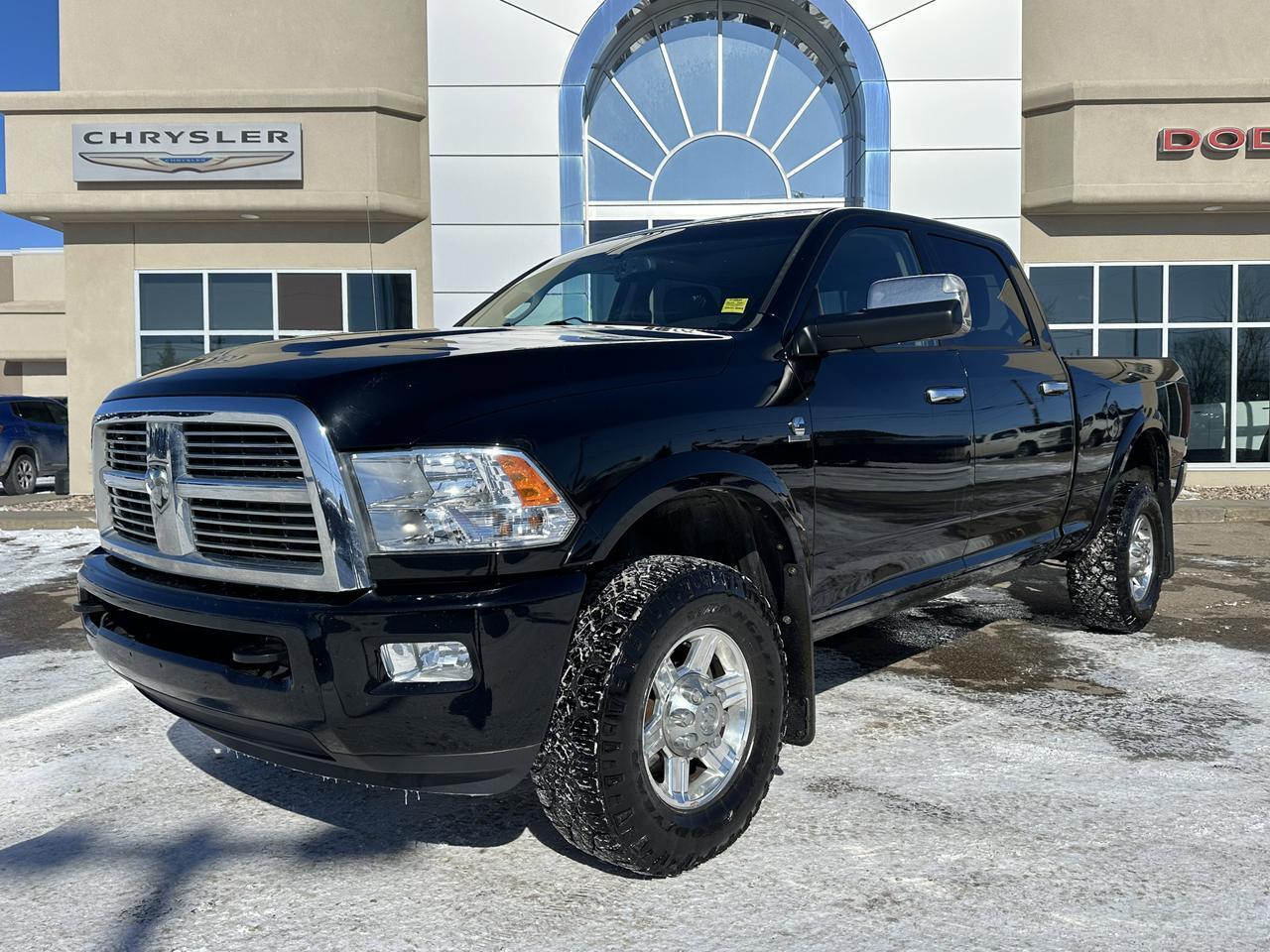 2012 Ram 3500 Laramie Limited | NOT DELETED | One Owner | Sun Roof | Leather | Heated & Cooled Seats Redwater AB