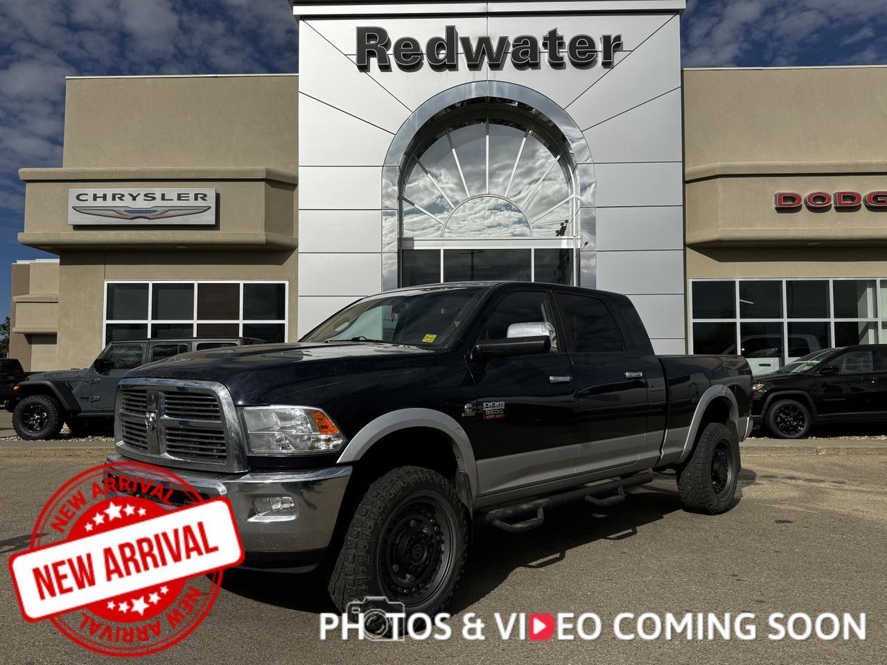 2012 Ram 3500 Laramie Mega Cab 4x4 | Cummins Diesel | NAV | Backup Camera | Sunroof