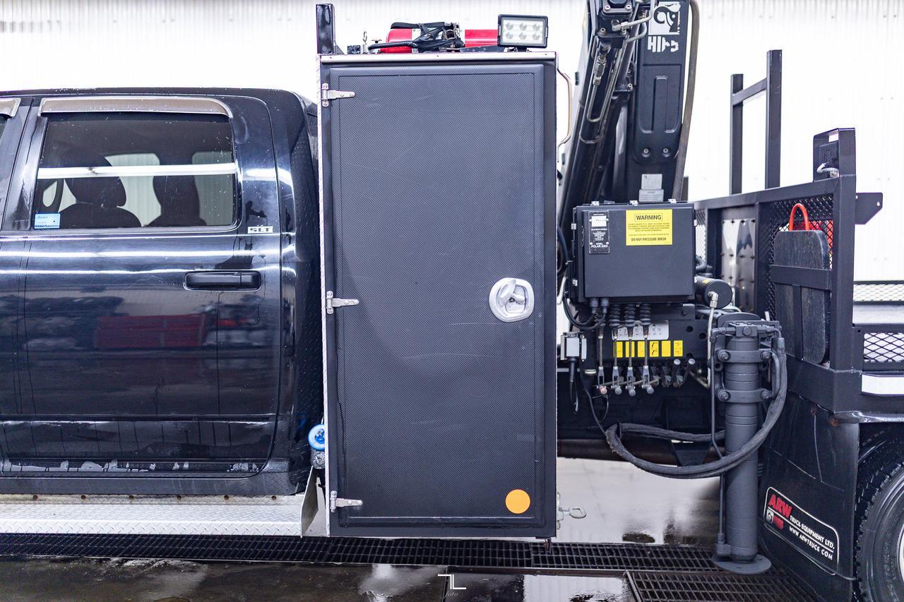 2012 Ram 5500 4x4 Crew Cab SLT Picker Deck Diesel AISIN Red Deer AB
