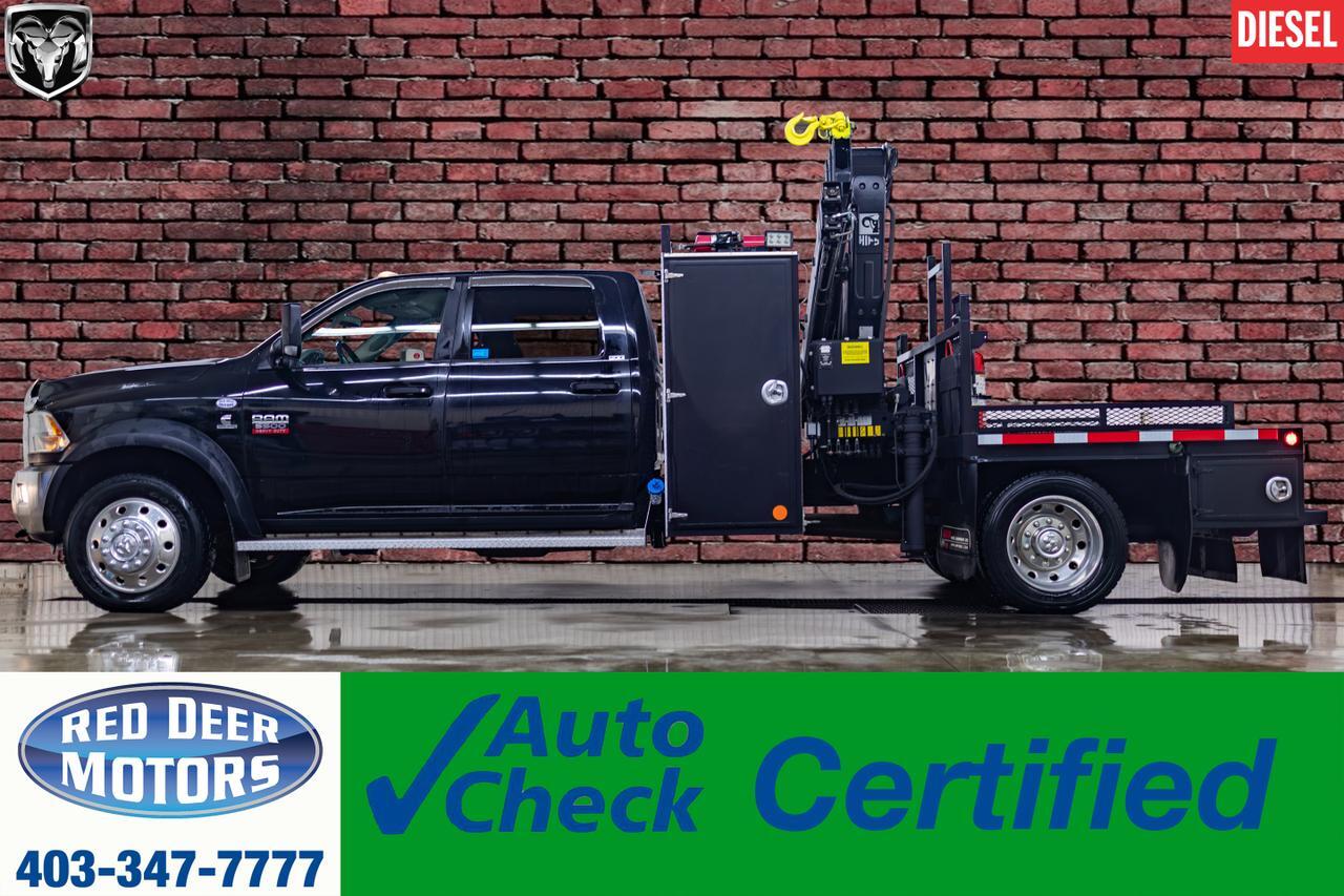 2012 Ram 5500 4x4 Crew Cab SLT Picker Deck Diesel AISIN