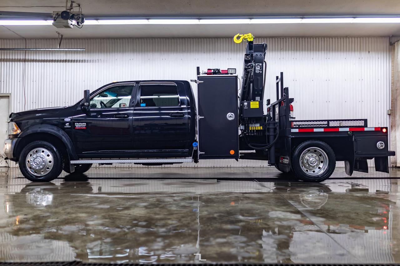 2012 Ram 5500 4x4 Crew Cab SLT Picker Deck Diesel AISIN Red Deer AB