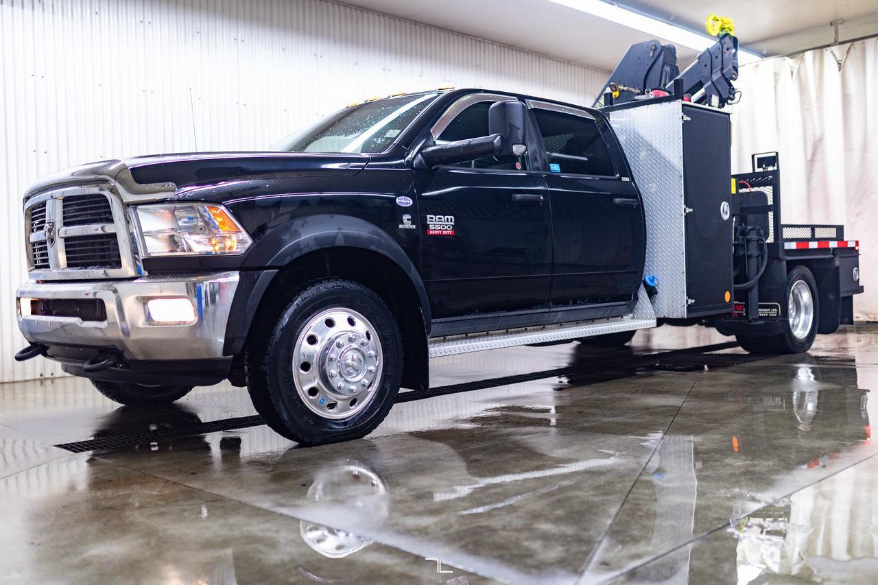 2012 Ram 5500 4x4 Crew Cab SLT Picker Deck Diesel AISIN Red Deer AB
