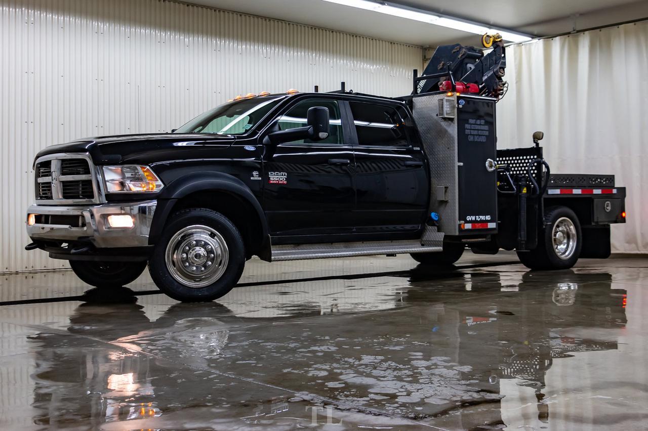 2012 Ram 5500 4x4 Crew Cab SLT Picker Diesel Red Deer AB
