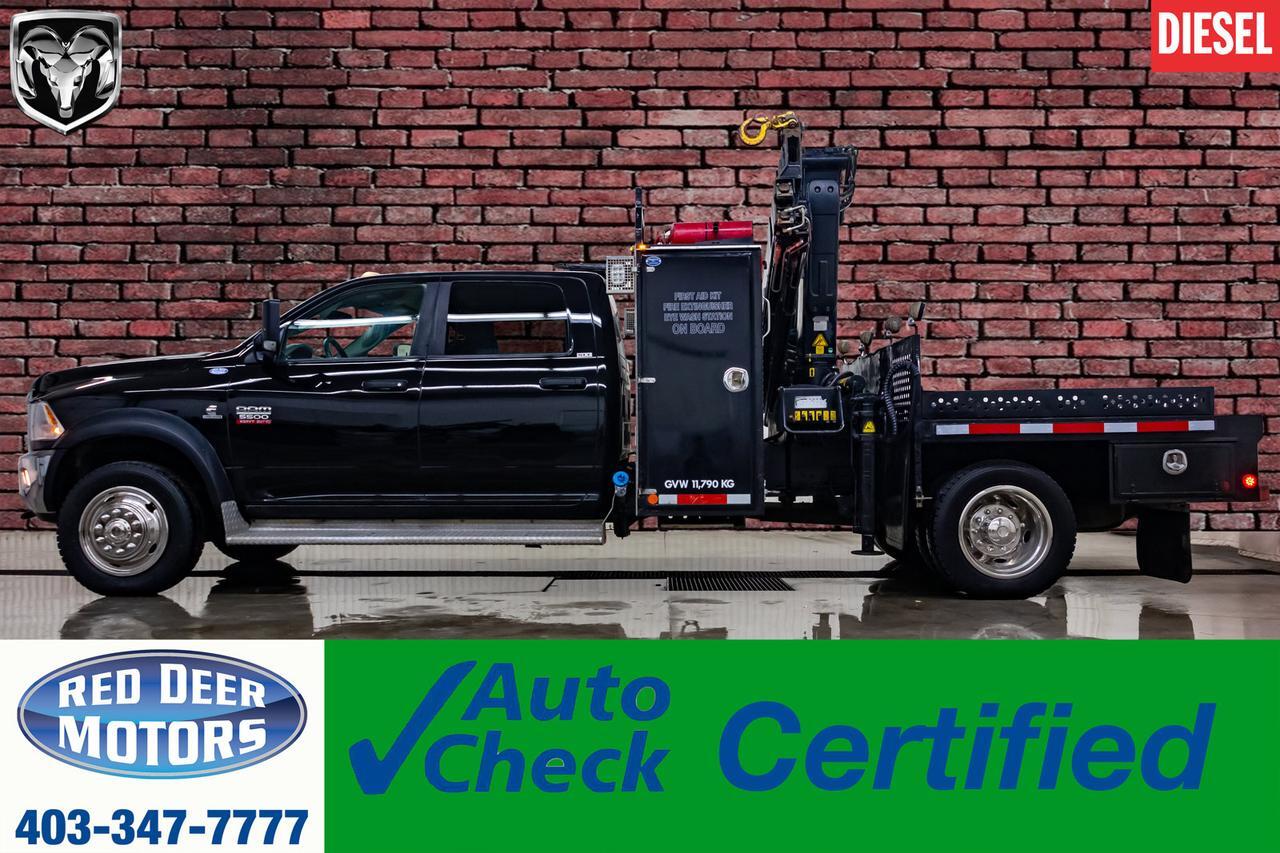 2012 Ram 5500 4x4 Crew Cab SLT Picker Diesel