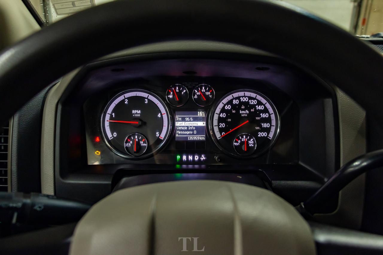 2012 Ram 5500 4x4 Crew Cab ST Diesel Picker Deck Red Deer AB