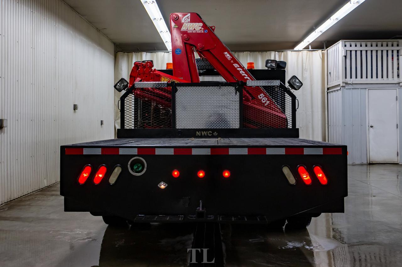 2012 Ram 5500 4x4 Crew Cab ST Diesel Picker Deck Red Deer AB