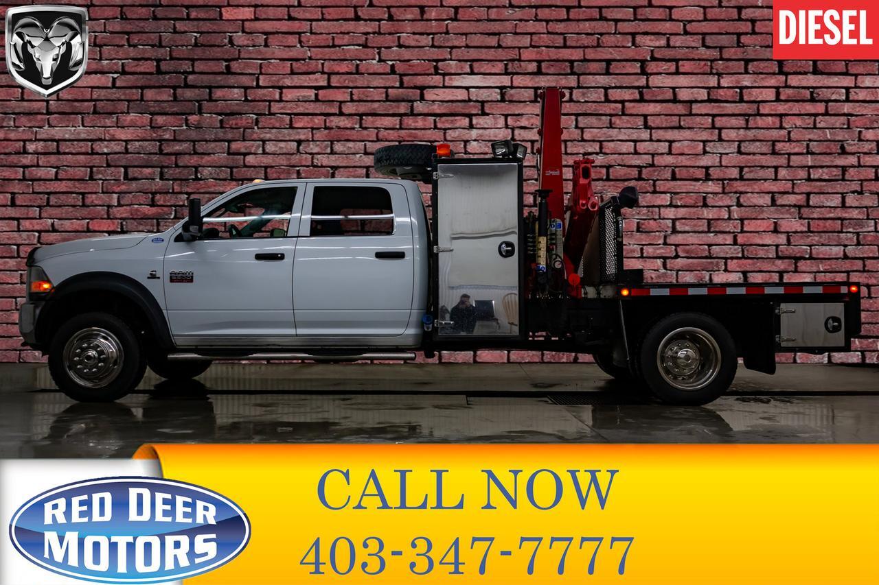2012 Ram 5500 4x4 Crew Cab ST Diesel Picker Deck