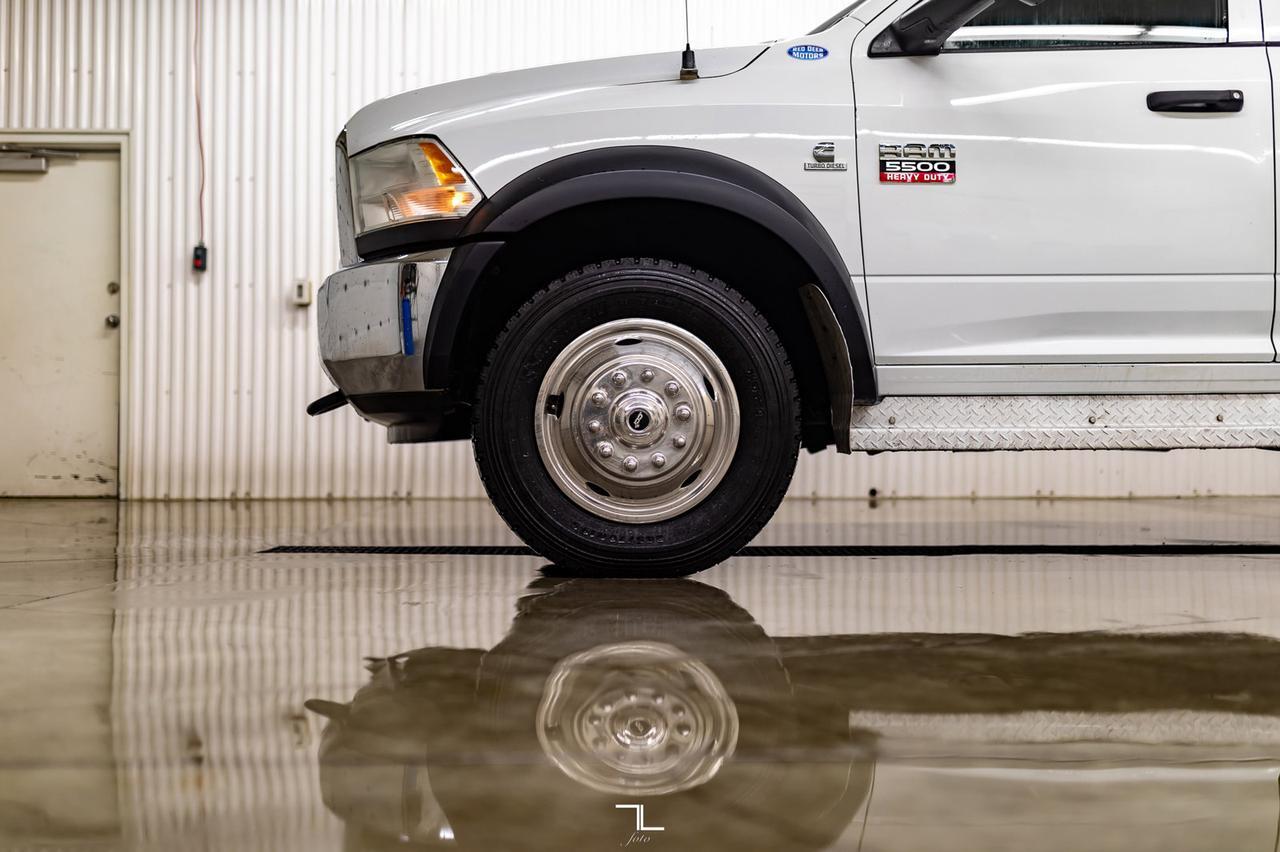 2012 Ram 5500 4x4 Crew Cab ST Dually Deck Diesel Red Deer AB