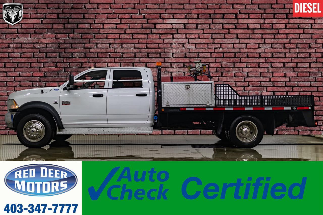 2012 Ram 5500 4x4 Crew Cab ST Dually Deck Diesel
