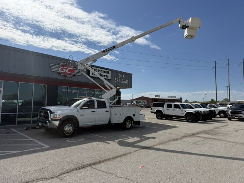 2012 Ram 5500 4x4 Diesel Terex Hi-Ranger Bucket