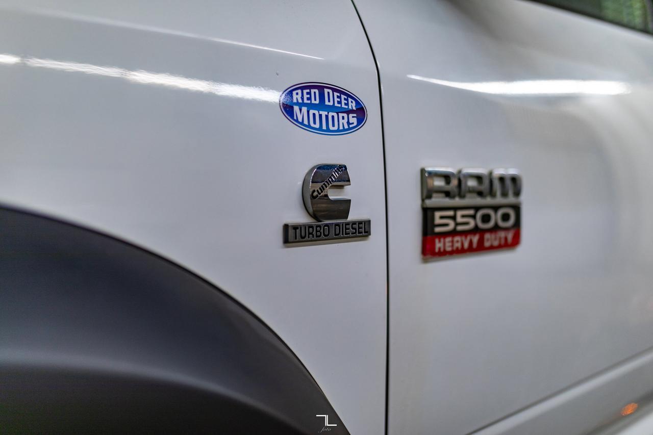 2012 Ram 5500 4x4 Reg Cab SLT Deck Diesel Red Deer AB