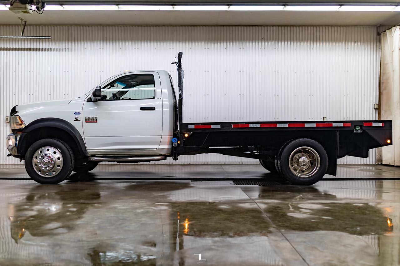 2012 Ram 5500 4x4 Reg Cab SLT Deck Diesel Red Deer AB