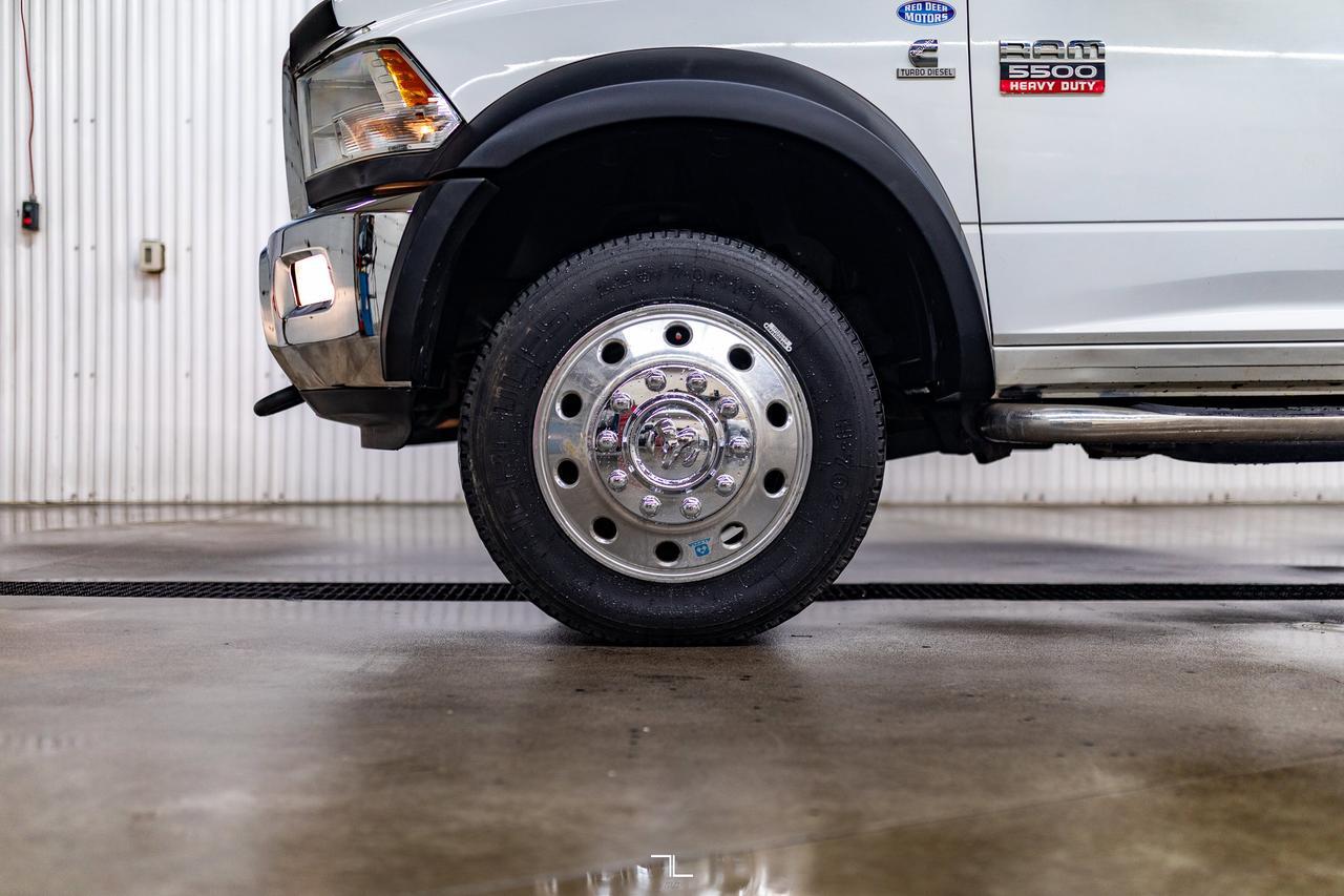 2012 Ram 5500 4x4 Reg Cab SLT Deck Diesel Red Deer AB