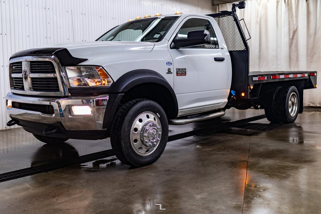 2012 Ram 5500 4x4 Reg Cab SLT Deck Diesel Red Deer AB