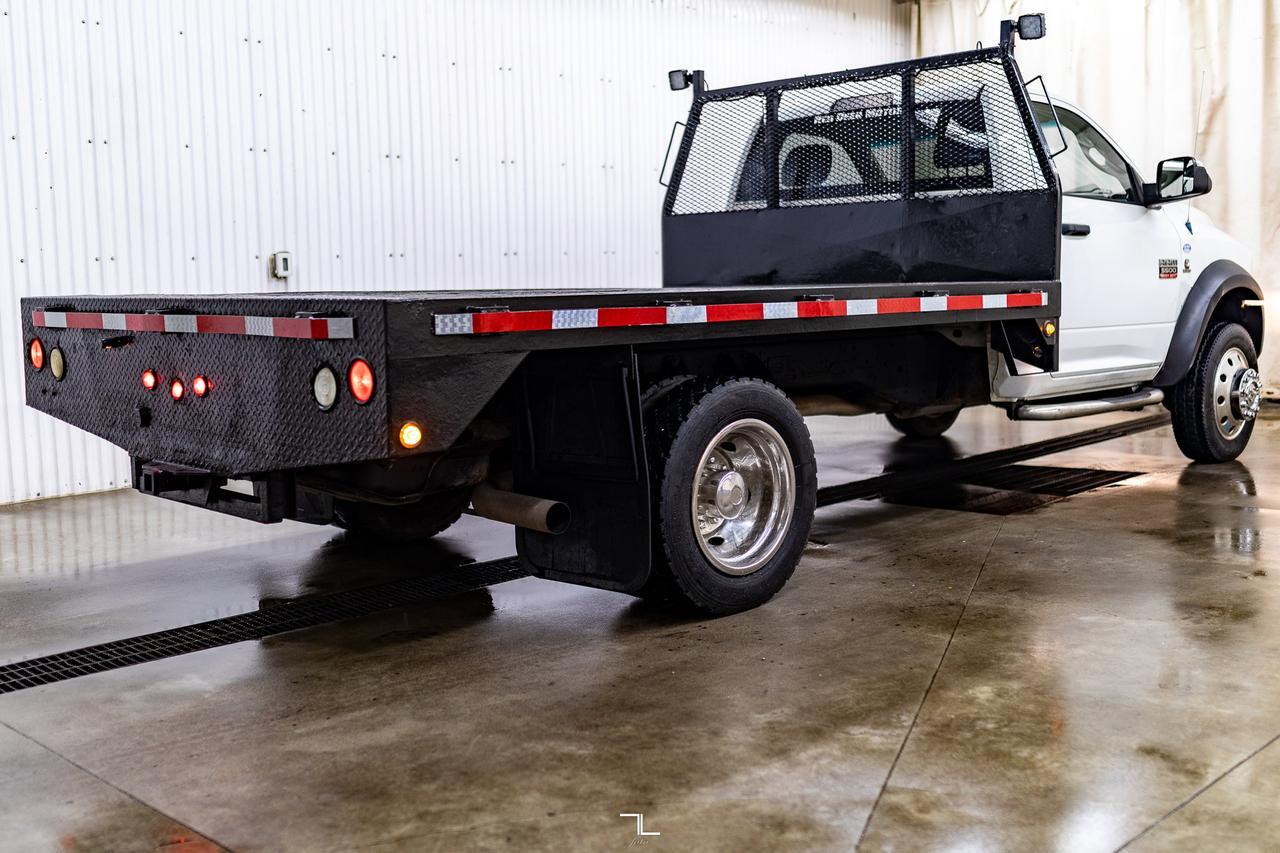 2012 Ram 5500 4x4 Reg Cab SLT Deck Diesel Red Deer AB