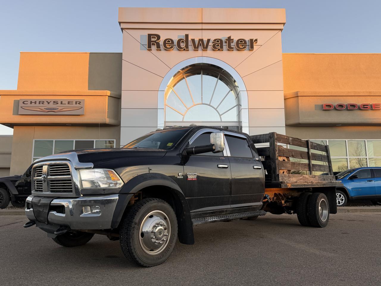 2012 Ram 5500 Chassis Laramie Dually Crew Cab 4x4 | Cummis Diesel | Heated Seats | Remote Start