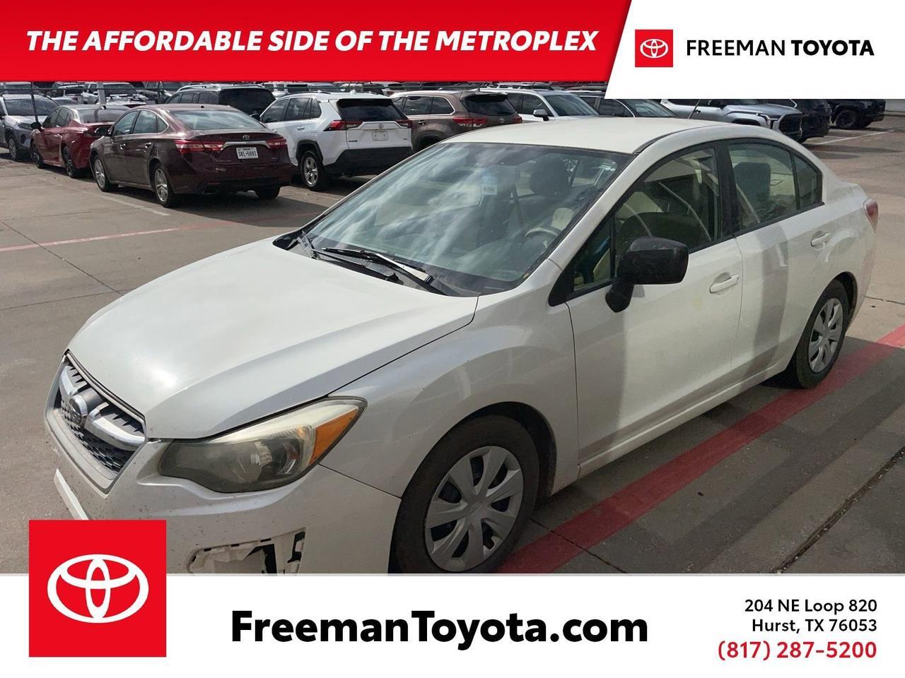 2012 Subaru Impreza Sedan 2.0i Hurst TX