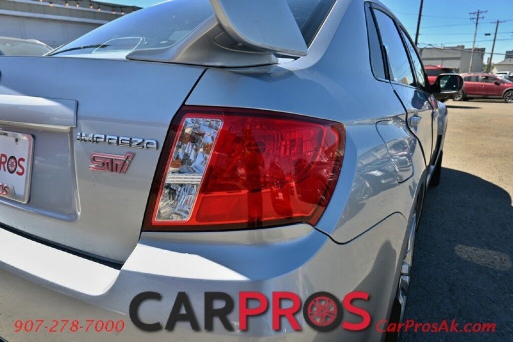 2012 Subaru Impreza Sedan WRX STI - AWD - 6-Speed Manual - STI Short Throw Shifter - Front Heated Alcantara Bucket Seats - Pioneer Radio - Keyless Entry - 18' STI Wheels - Painted Spoiler - Air Conditioning Anchorage AK