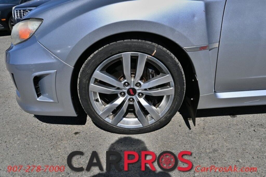 2012 Subaru Impreza Sedan WRX STI - AWD - 6-Speed Manual - STI Short Throw Shifter - Front Heated Alcantara Bucket Seats - Pioneer Radio - Keyless Entry - 18' STI Wheels - Painted Spoiler - Air Conditioning Anchorage AK