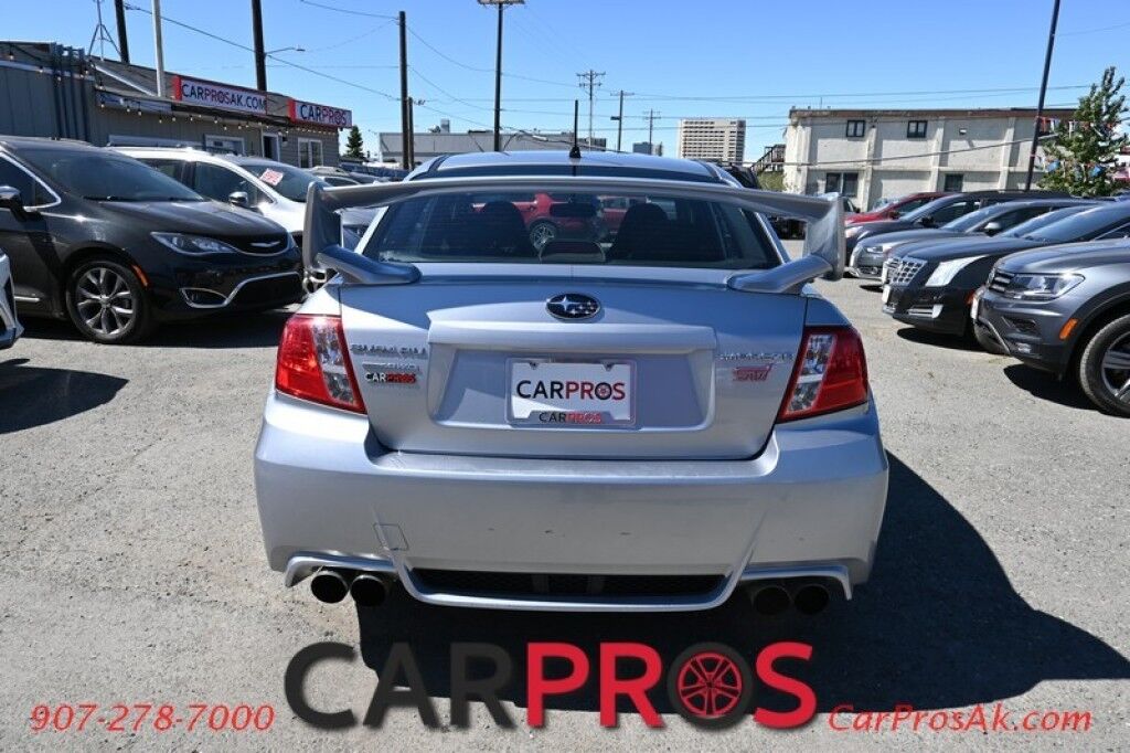 2012 Subaru Impreza Sedan WRX STI - AWD - 6-Speed Manual - STI Short Throw Shifter - Front Heated Alcantara Bucket Seats - Pioneer Radio - Keyless Entry - 18' STI Wheels - Painted Spoiler - Air Conditioning Anchorage AK