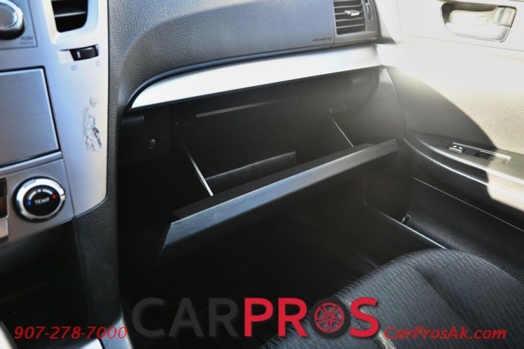 2012 Subaru Outback 2.5i Premium - All Wheel Drive - Automatic - Power & Heated Cloth Seats - Power Mirrors, Windows & Door Locks - Keyless Entry - Auto Dimming Rearview Mirror w/ Garage Door Opener - 1 Owner Anchorage AK