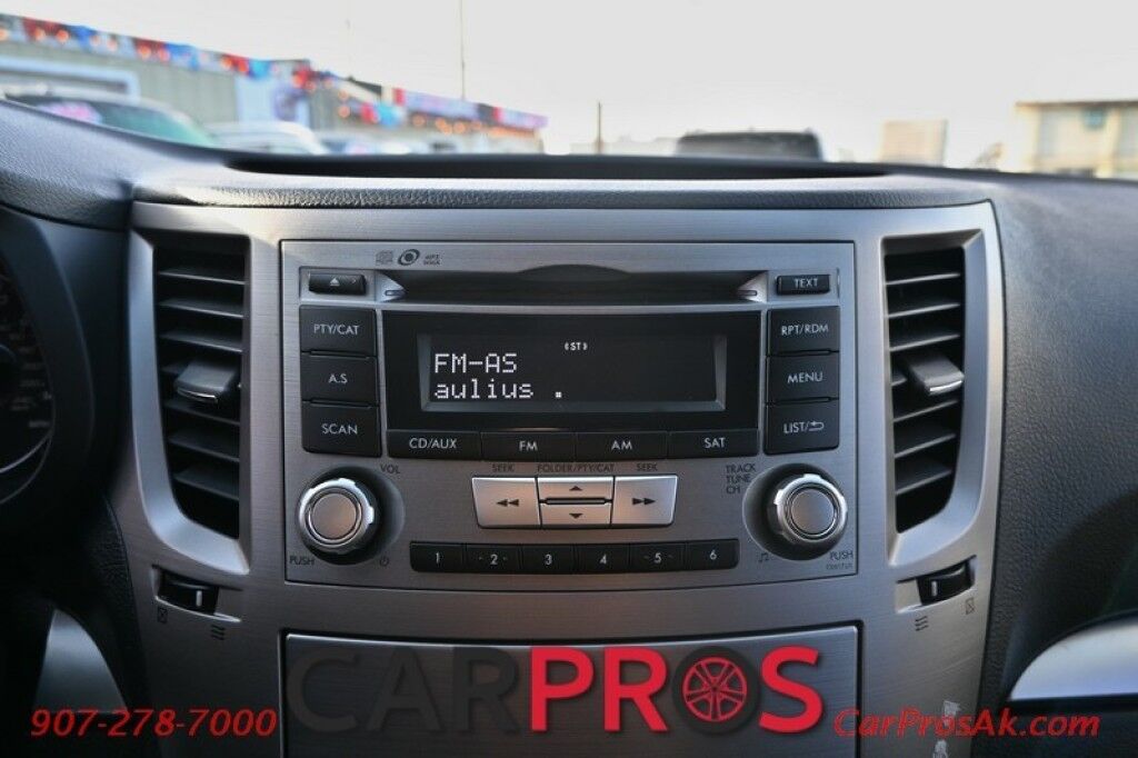 2012 Subaru Outback 2.5i Premium - All Wheel Drive - Automatic - Power & Heated Cloth Seats - Power Mirrors, Windows & Door Locks - Keyless Entry - Auto Dimming Rearview Mirror w/ Garage Door Opener - 1 Owner Anchorage AK