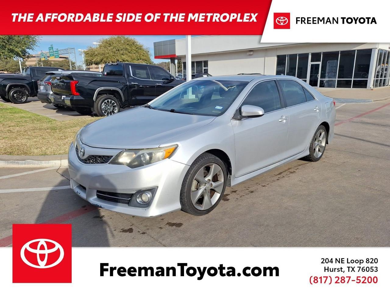 2012 Toyota Camry SE Hurst TX