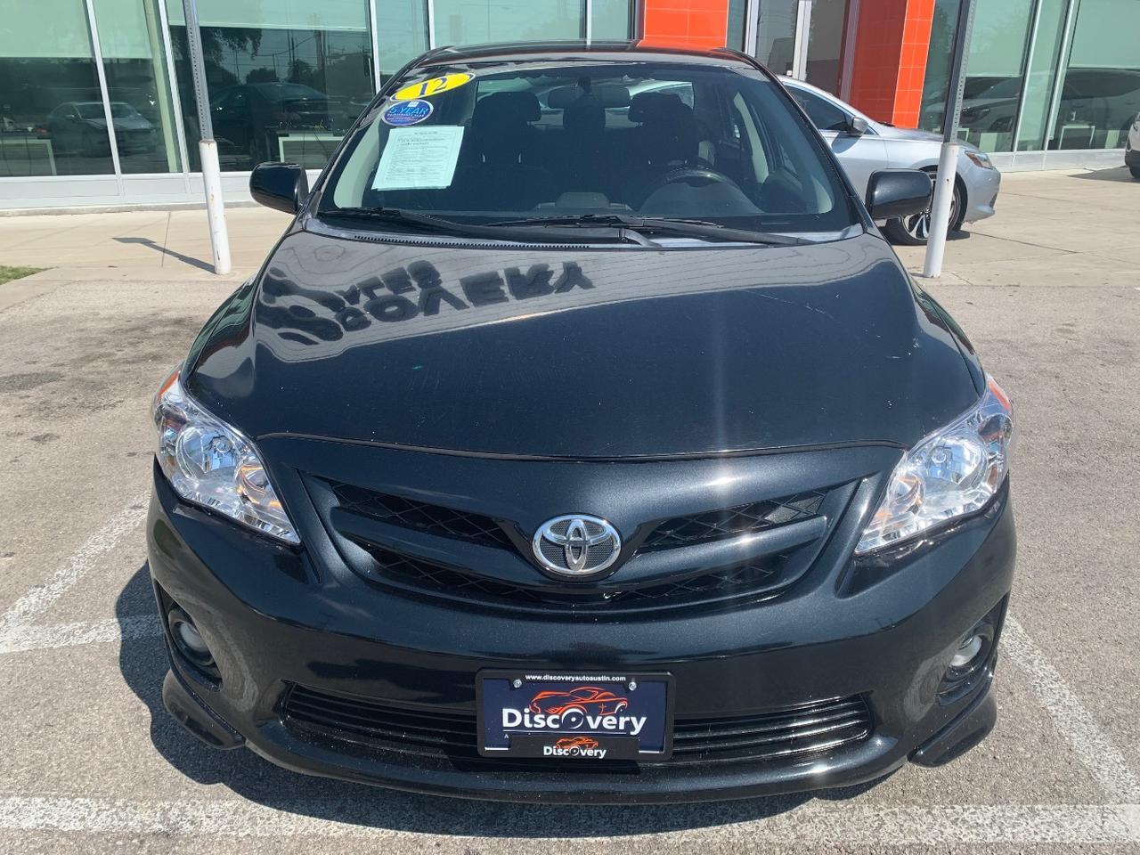 2012 Toyota Corolla S 4-Speed AT Austin TX