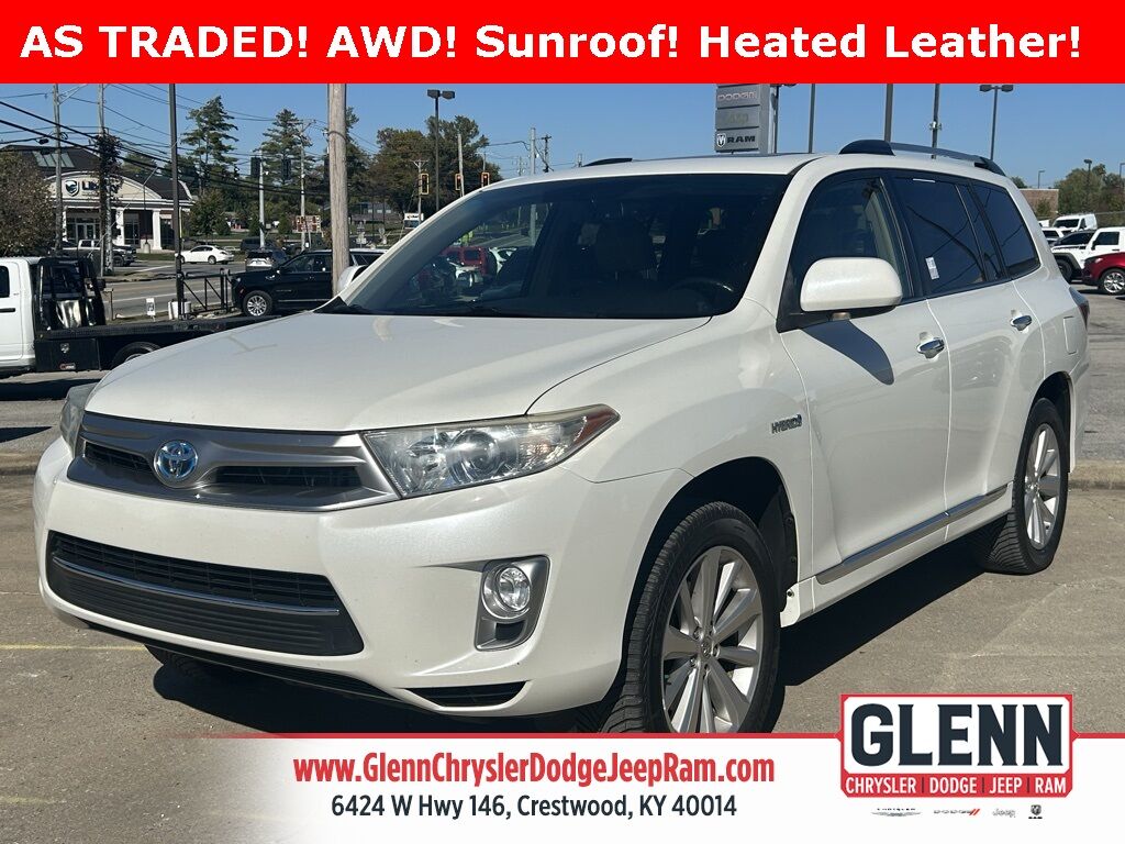 2012 Toyota Highlander Hybrid Limited Crestwood KY
