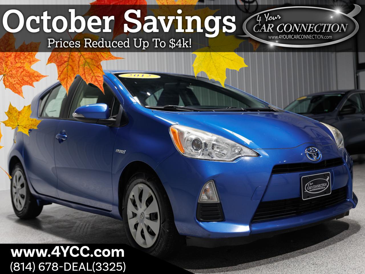 2012 Toyota Prius C One Cranberry PA