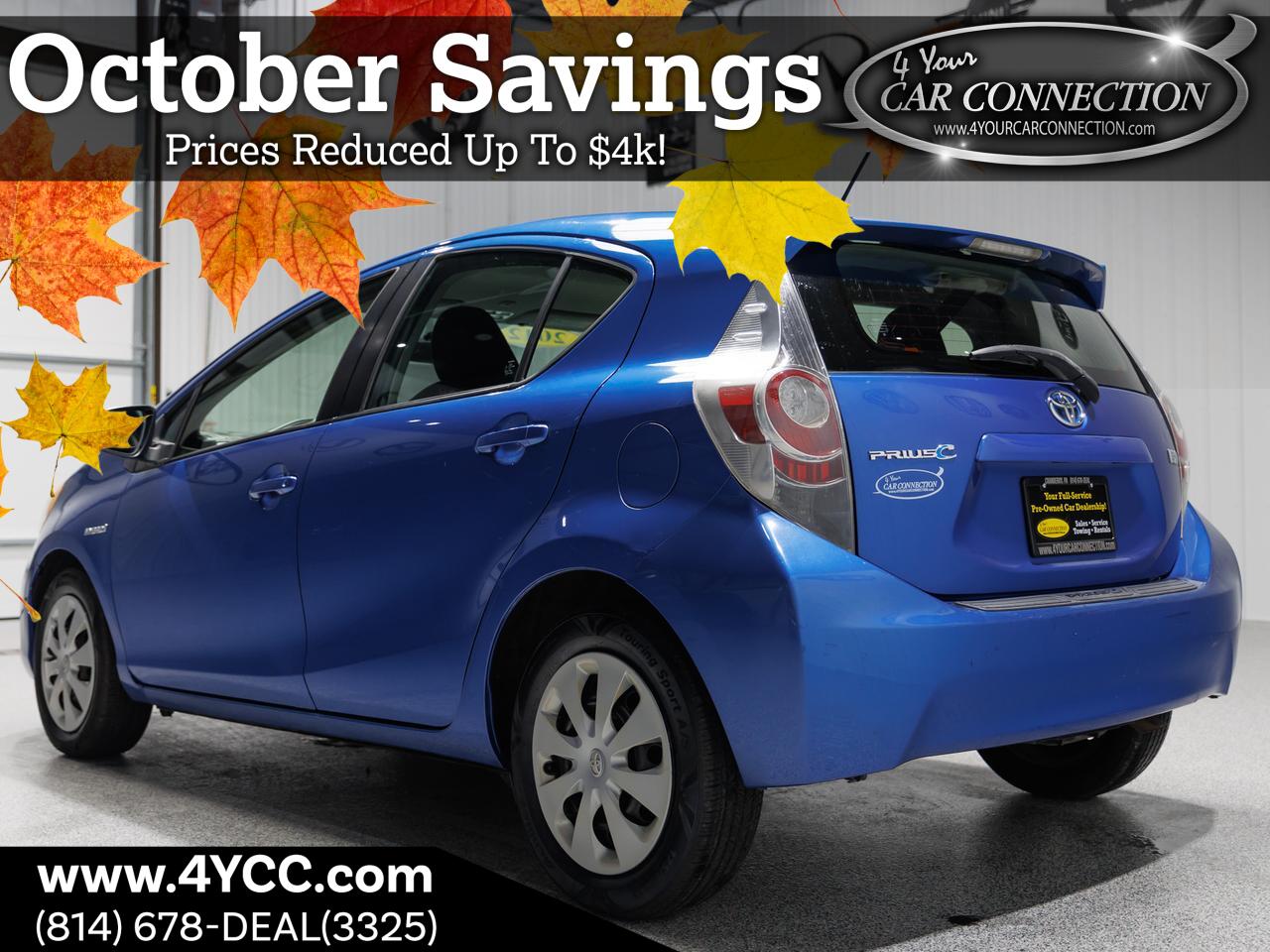 2012 Toyota Prius C One Cranberry PA