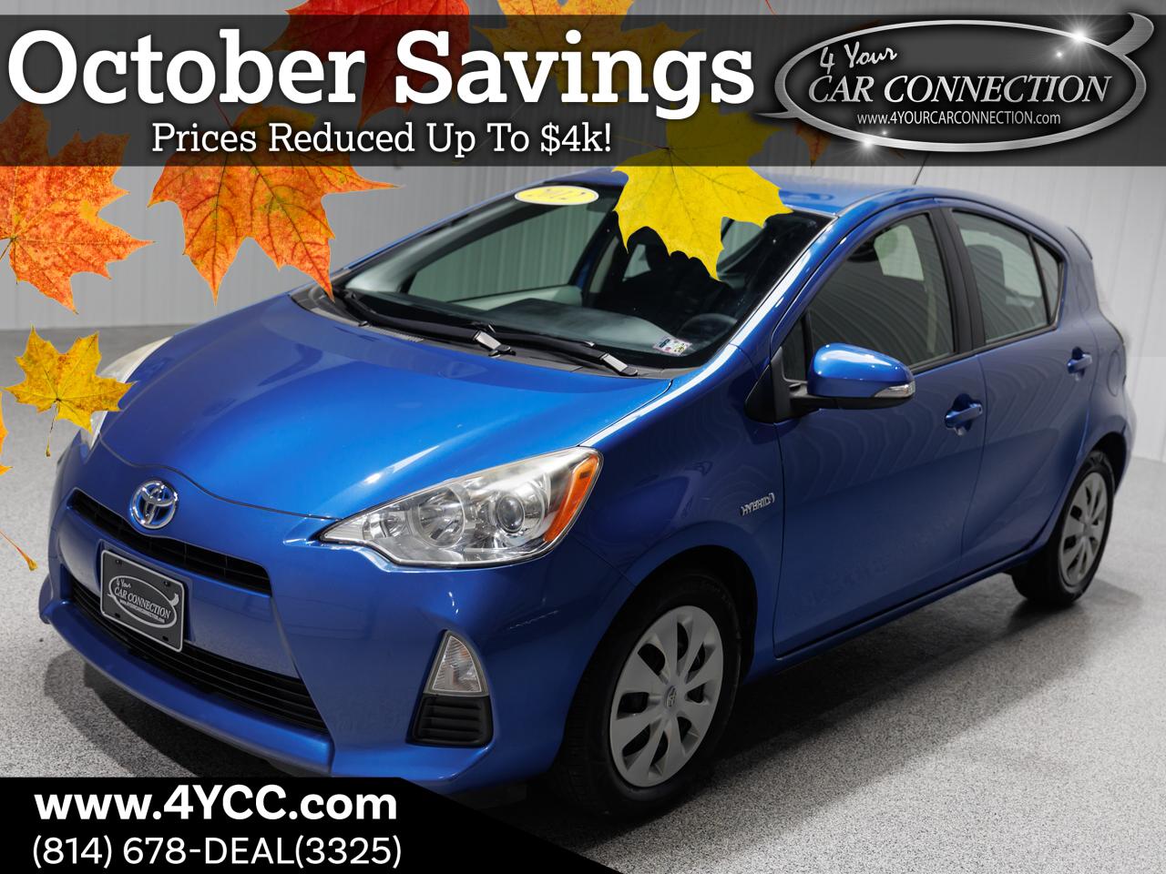 2012 Toyota Prius C One Cranberry PA
