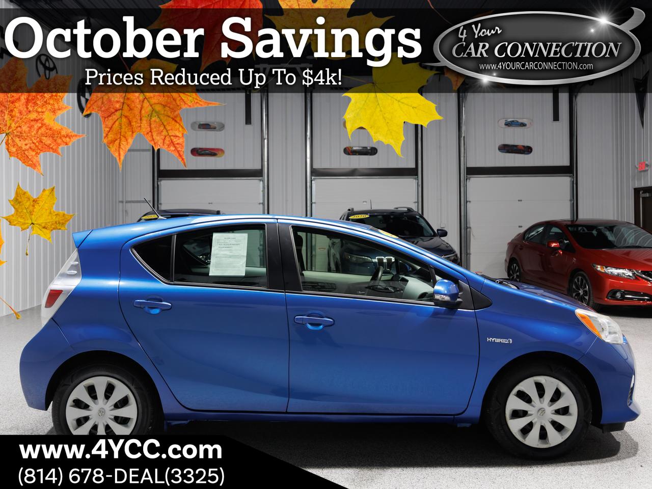 2012 Toyota Prius C One Cranberry PA
