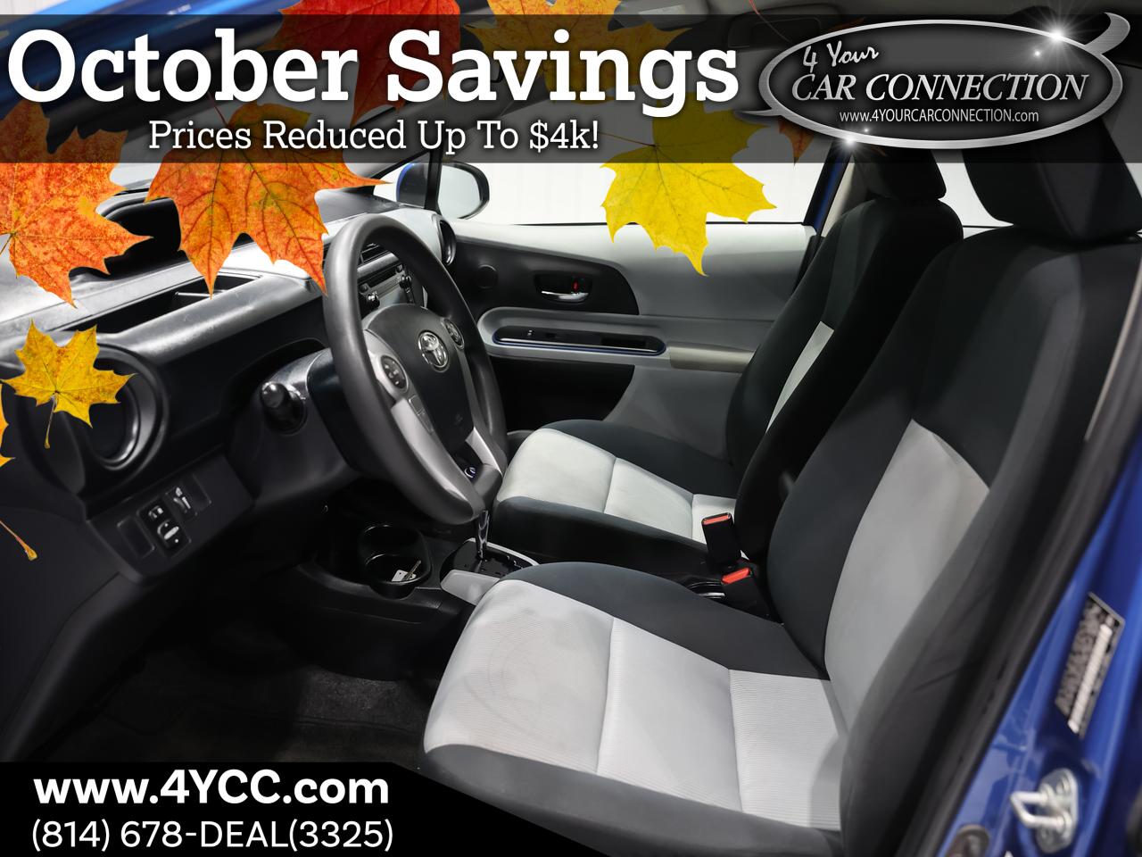 2012 Toyota Prius C One Cranberry PA
